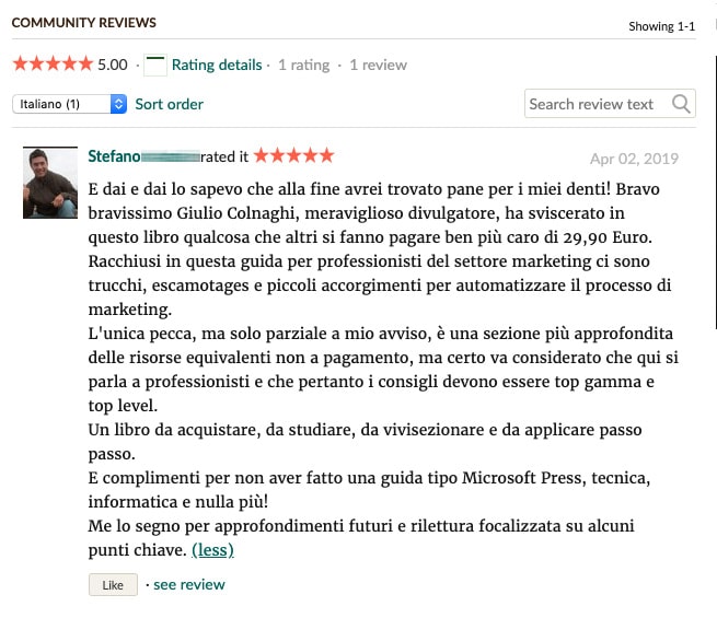 recensione libro Strategie e Marketing Automation