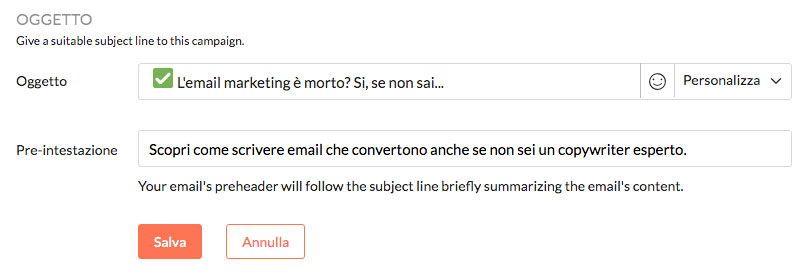 email marketing oggetto-pre-header