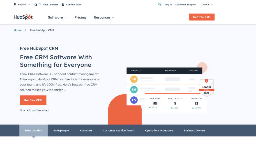 sito_HUBSPOT_crm